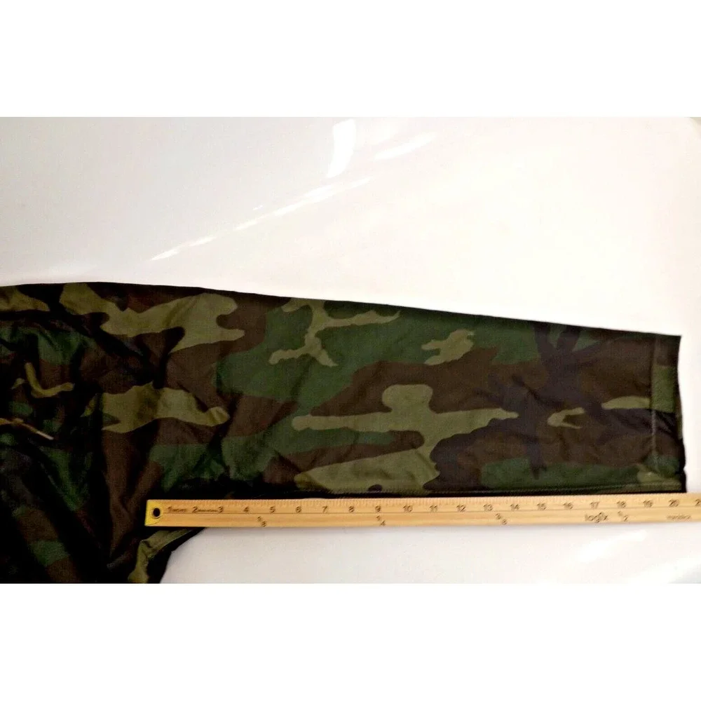 Vietnam Era Military Orc Indus.  Wet Weather Parka Rain Coat & Hood - Small-Med